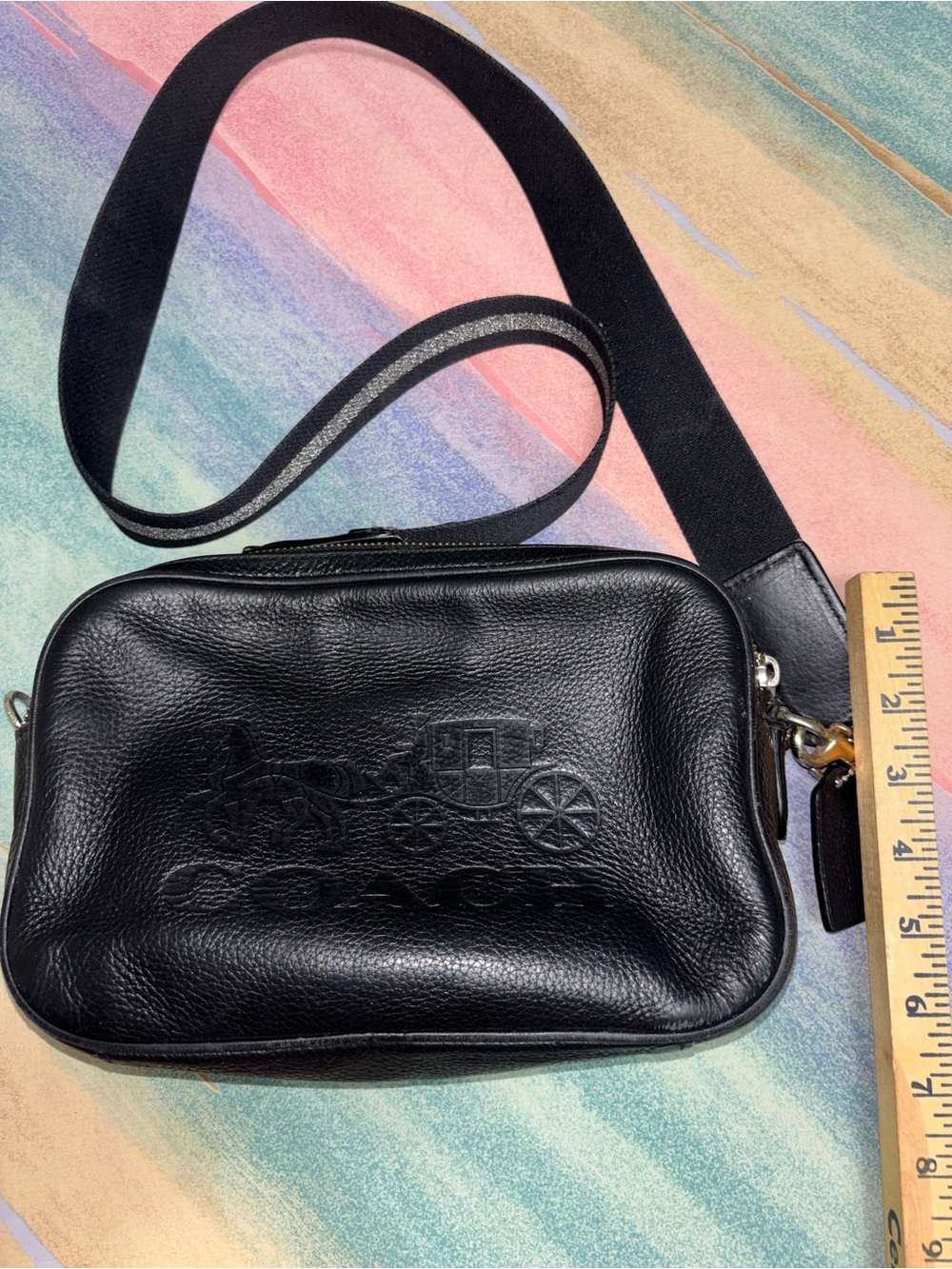 Coach Jes Black Crossbody Bag Coach F75818 - Picture 7 of 11